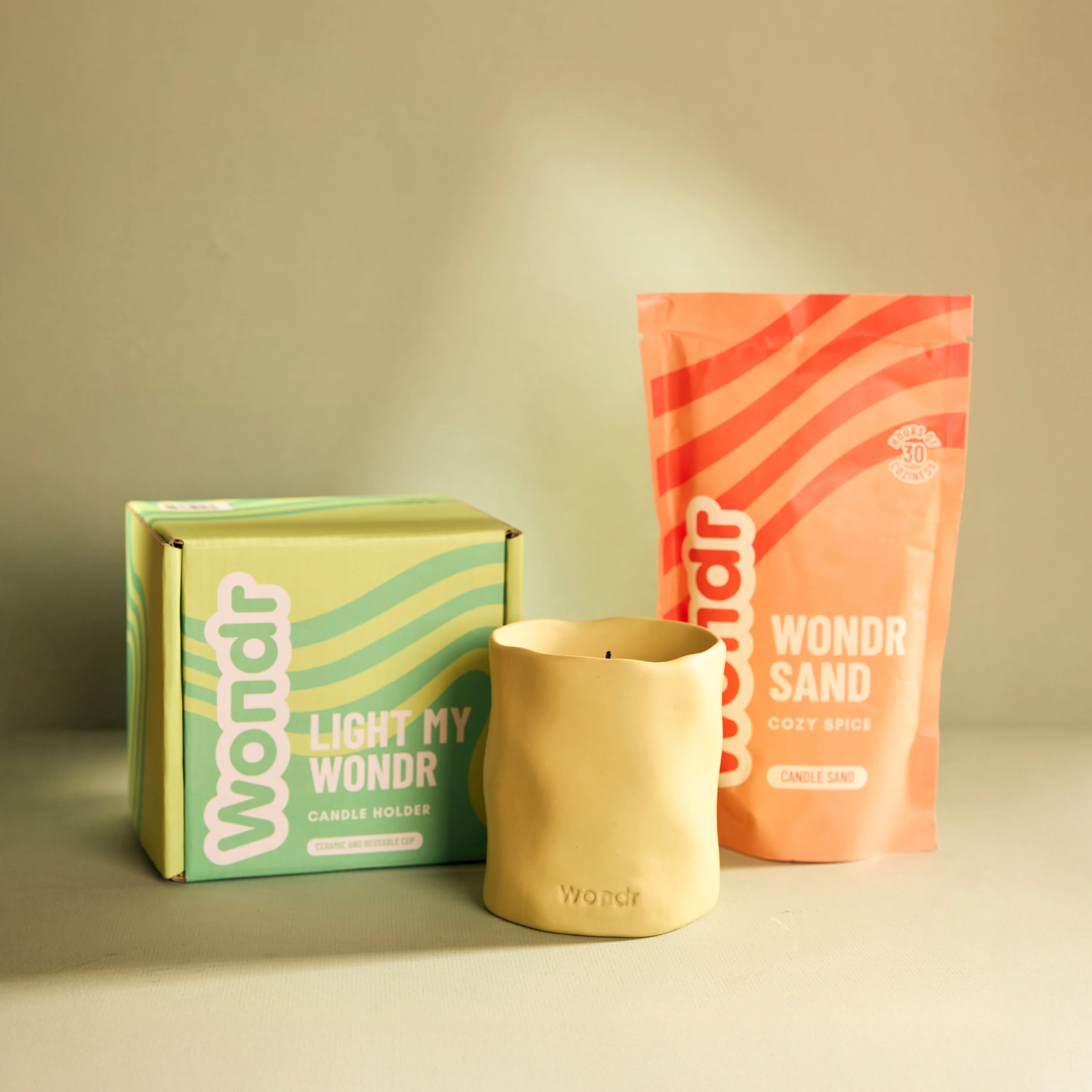 COZY SPICE | Light my WONDR Candle Kit - Image 3