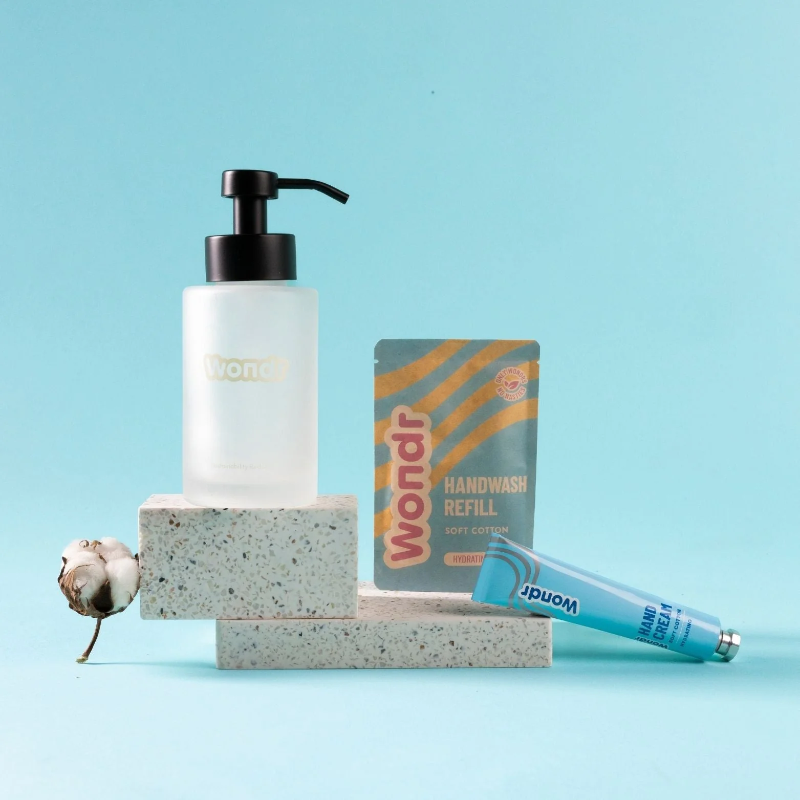SOFT COTTON | Handsoap Bottle + Refill - Image 3