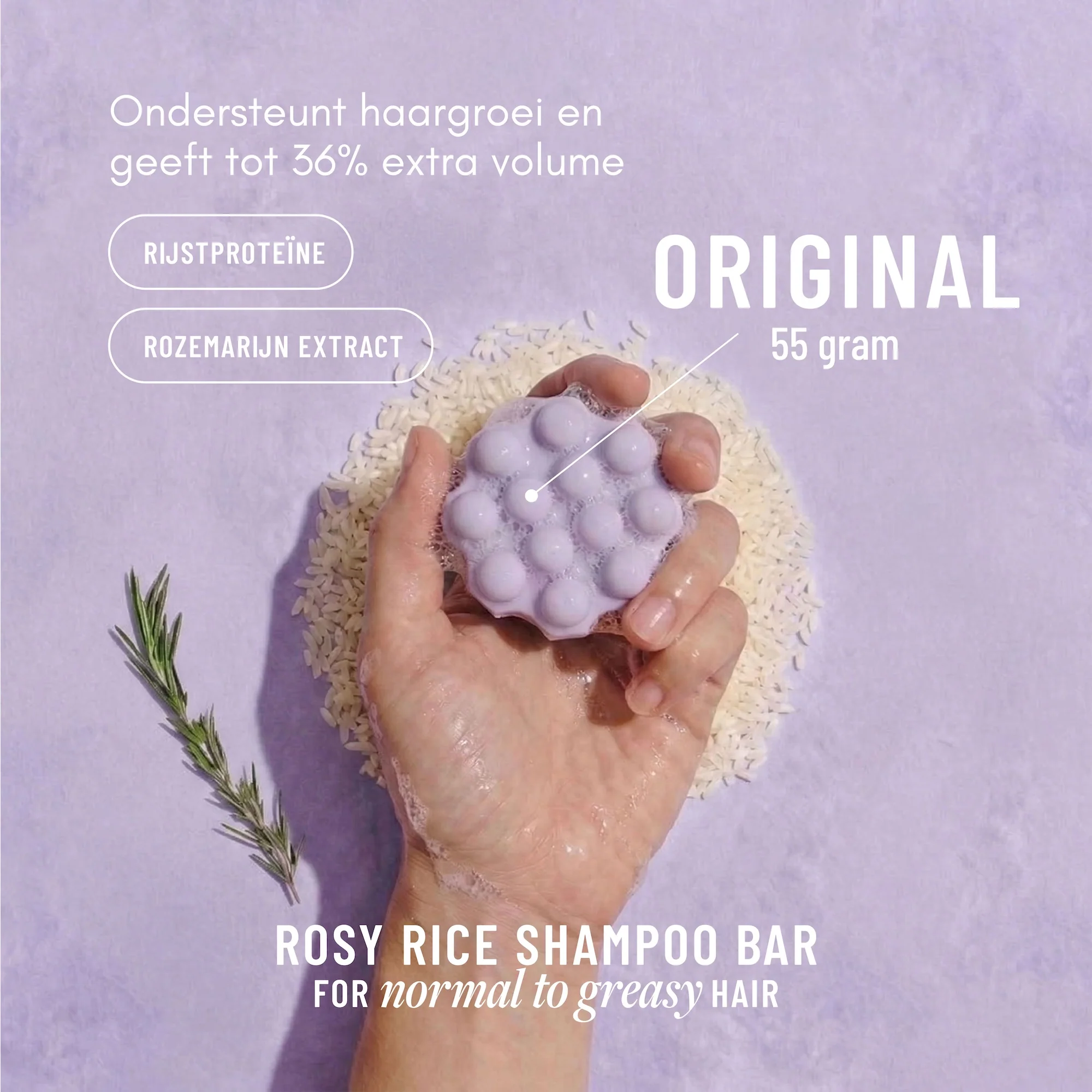 ROSY RICE | Shampoo Bar - Image 4