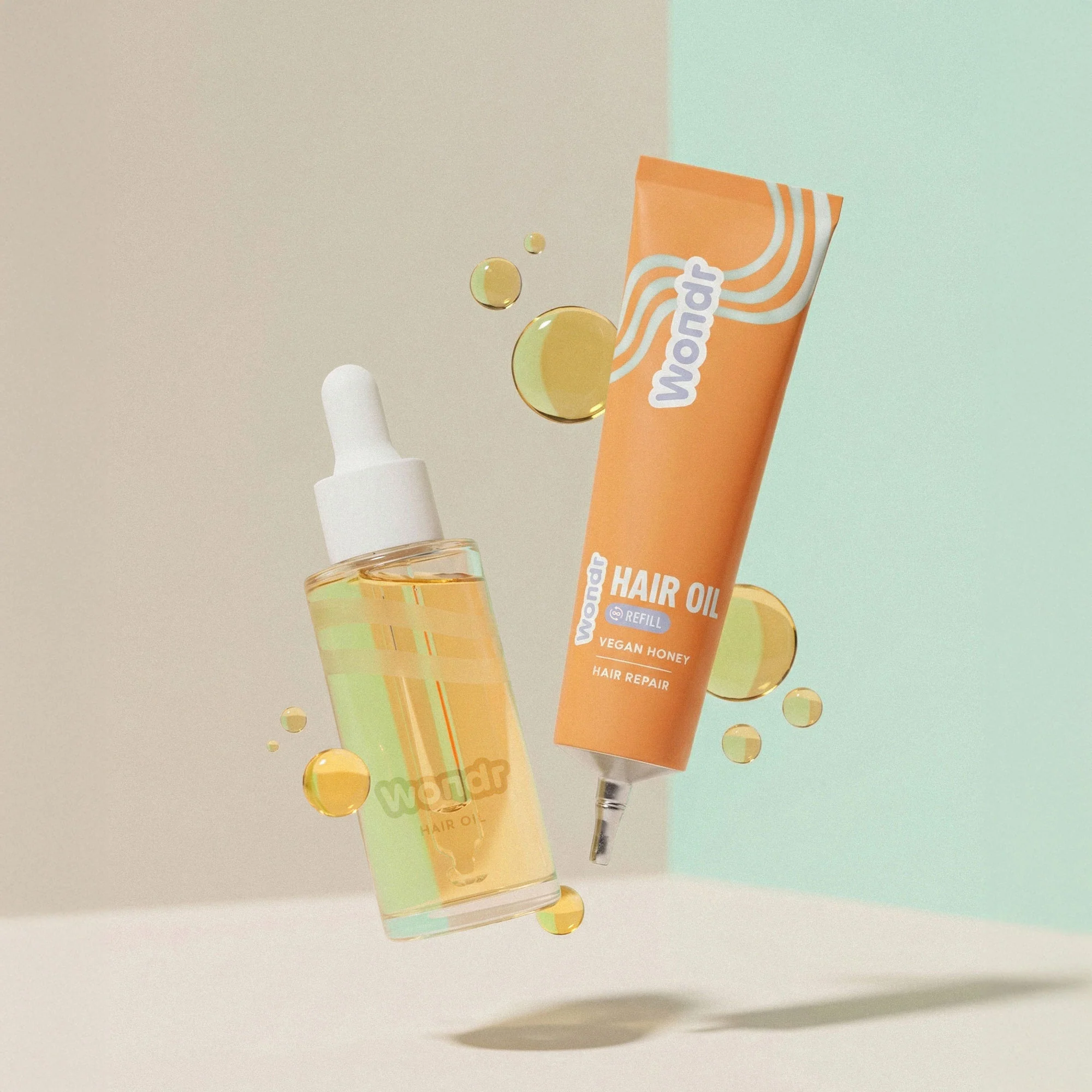 Vegan Honey Hair oil Refill | Anti-pluis & herstel - Image 3